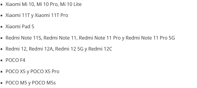 Список пристроїв Xiaomi, які не будуть оновлені до HyperOS 2